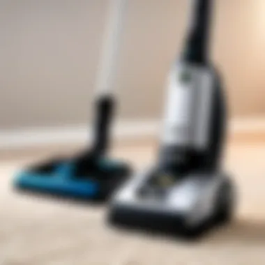 Performance Comparison of Panasonic Commercial Vacuums Performance comparison chart of Panasonic commercial vacuums