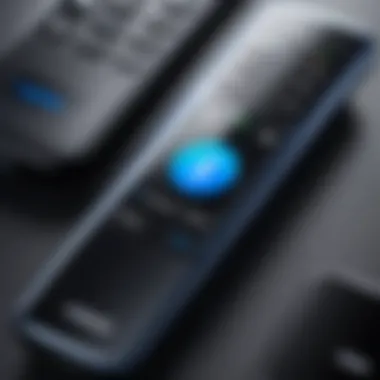 Bluetooth Connectivity in Samsung Remote Control Bluetooth connectivity options in the application