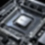 SLI motherboard showcasing GPU slots
