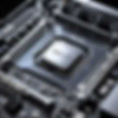 SLI motherboard showcasing GPU slots