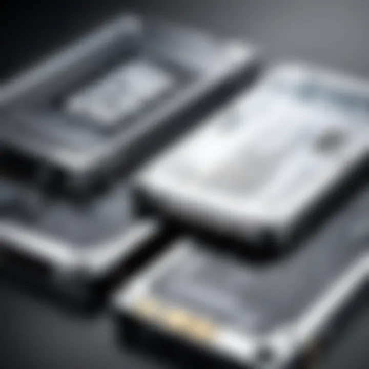 Comparison chart of SSD and HDD performance metrics.