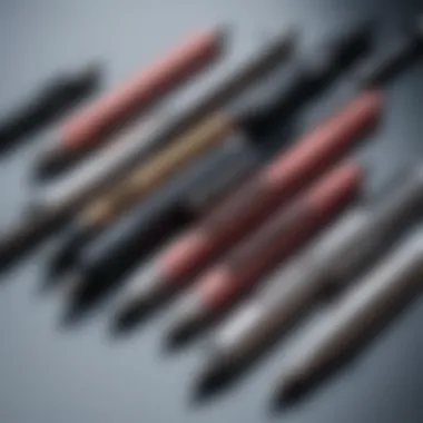 Diverse Stylus Pen Designs and Features Stylus pens showcasing various features and designs