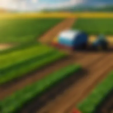 Economic Principles in Agricultural Simulation A graphical representation of the economic principles within the game