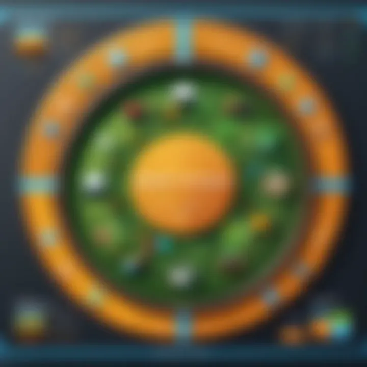 An intricate game interface displaying resource management