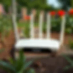 High-performance outdoor wireless router in a garden setting