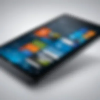 User Interface of the Dell Venue Tab User interface of the Dell Venue Tab illustrating its intuitive navigation