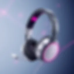 Elegant design of the Epos H6 headset showcasing its modern aesthetics