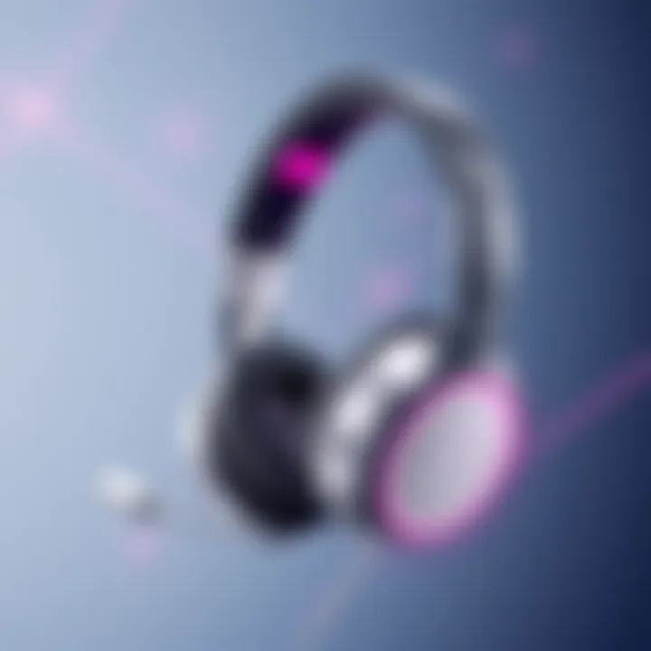 Elegant Design of the Epos H6 Headset Elegant design of the Epos H6 headset showcasing its modern aesthetics