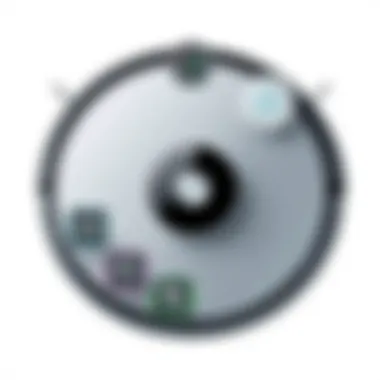 User interface of the iRobot Roomba 860