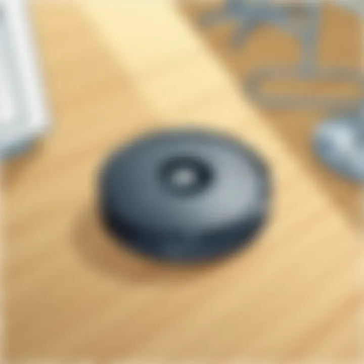 iRobot Roomba 860 in action on hardwood floor