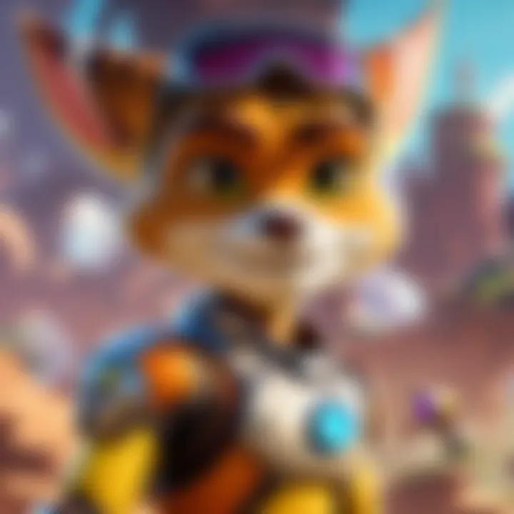 Character design and artistry in Ratchet and Clank