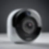 Merkury Innovations Smart WiFi Camera showcasing sleek design