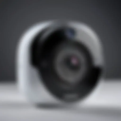 Merkury Innovations Smart WiFi Camera showcasing sleek design