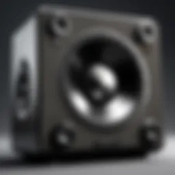 Aesthetic design of the Monster Rock and Roll Speaker