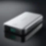 RAV Power Battery Bank showcasing its sleek design