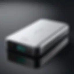 RAV Power Battery Bank showcasing its sleek design