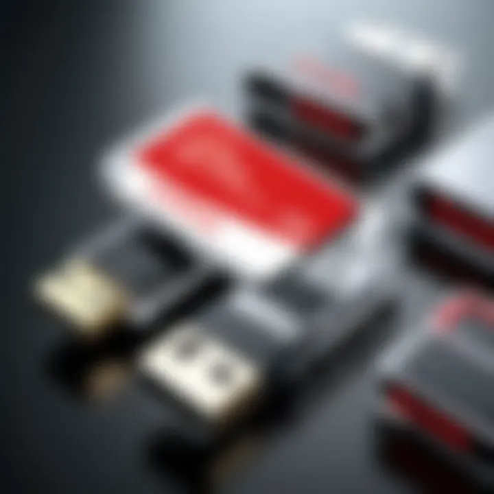 Visual representation of the SanDisk Extreme Flash Drive's compatibility with different devices.
