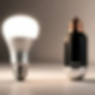 Comparison of smart bulbs versus traditional lighting options