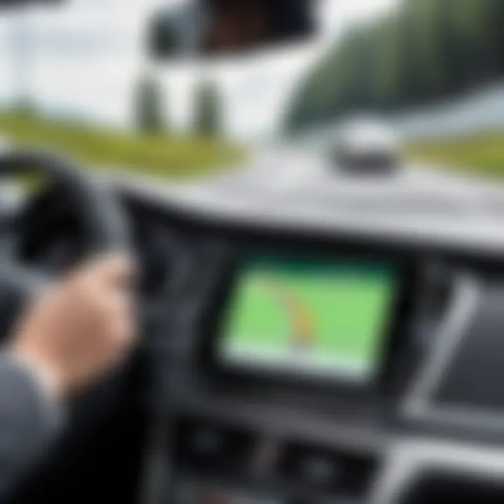 Driving safety enhancement through proper phone mount usage