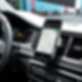 Innovative phone mount design suitable for Volkswagen Tiguan