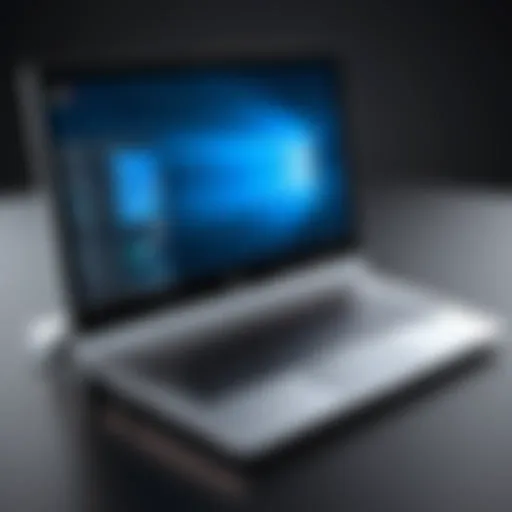 A sleek Type C portable monitor showcasing its modern design