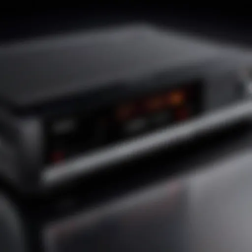 Front view of a Funai DVD recorder showcasing its sleek design.
