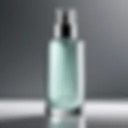 Close-up of Giovanni Facial Mist bottle showcasing its sleek design and branding.