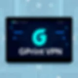 GPrint VPN logo and interface screenshot