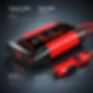 Technical Specifications of Halo Jump Starter Technical specifications of Halo jump starter displayed
