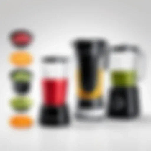 Replacement cup for Hamilton Beach blender showcasing its compatibility with various models.