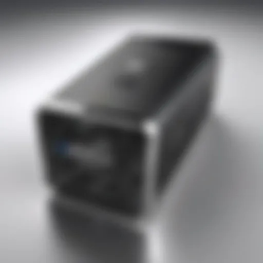 HP Elite Mini showcasing sleek design and compact form factor