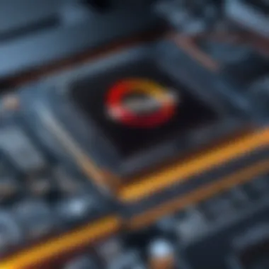 Performance Metrics of AMD Ryzen 5 in HP Laptop Close-up of AMD Ryzen 5 processor performance metrics