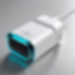 Modern Huawei charger showcasing innovative design and technology