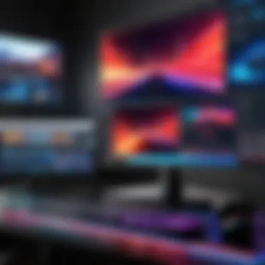 HyperX QuadCast A in a Streaming Environment HyperX QuadCast A in a streaming setup, highlighting its use in gaming and content creation.
