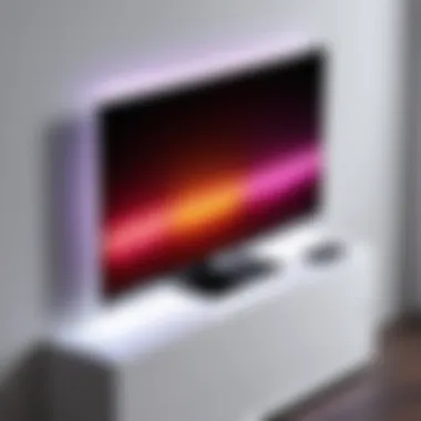 Installation Guide for LED Backlight Strips on LG TVs Diagram illustrating installation steps for LED backlight strips on LG TV