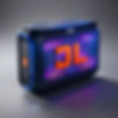 Sleek Design and Portability of JBL PartyBox Go JBL PartyBox Go showcasing its sleek design and portability