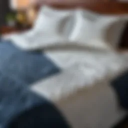 Luxurious king size all seasons quilt in a cozy bedroom setting