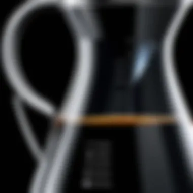 Durability testing of Krups carafe emphasizing quality materials
