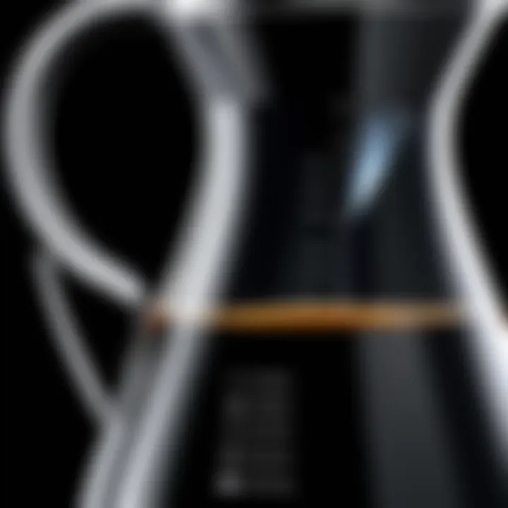 Durability testing of Krups carafe emphasizing quality materials