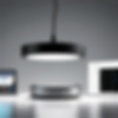 Versatile Applications of Large Puck Lights Large puck lights installed in various applications showcasing versatility
