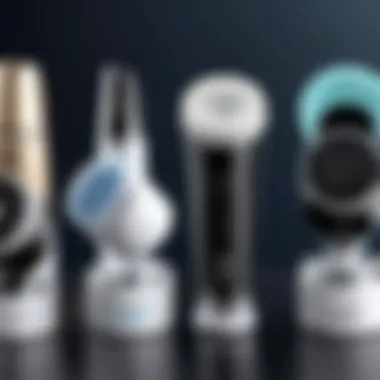 Compatibility Overview of Liberex Brush Heads Visual representation of the compatibility of Liberex brush heads with various devices.