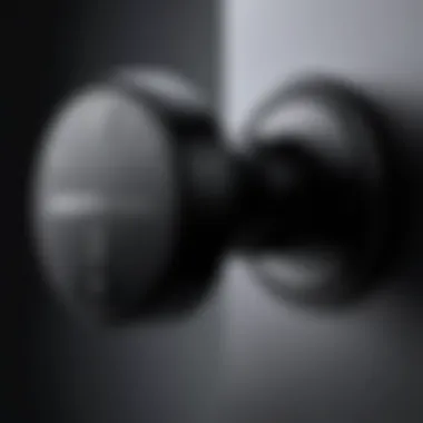 Ergonomic Design of Liberty Harmon Knob Close-up of the Liberty Harmon Knob highlighting its ergonomic design