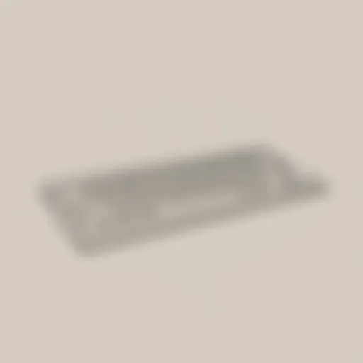 Matias Tactile Pro 4.0 keyboard showcasing its sleek design