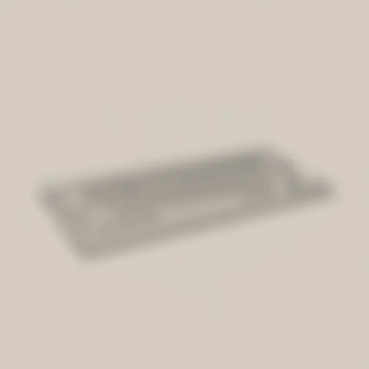 Matias Tactile Pro 4.0 keyboard showcasing its sleek design