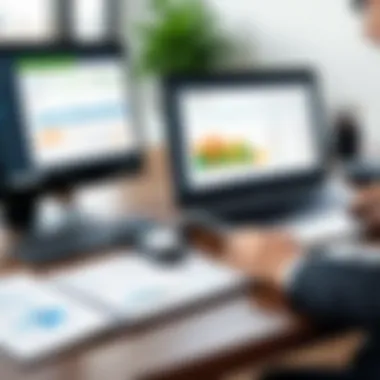 Improved Financial Management with QuickBooks Graph illustrating improved financial management with QuickBooks