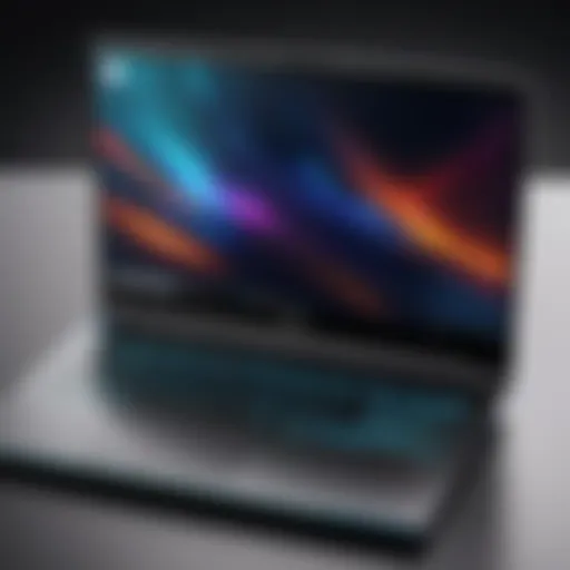 High-performance mid-range gaming laptop showcasing sleek design
