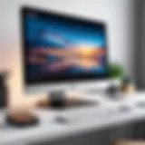 Ergonomically designed monitor stand enhancing workspace