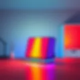 Nanoleaf Expansion Pack showcasing vibrant lighting effects