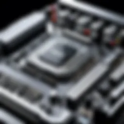 High-performance MSI motherboard showcasing advanced connectivity options