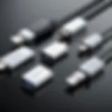 A visual representation of USB-C connectors